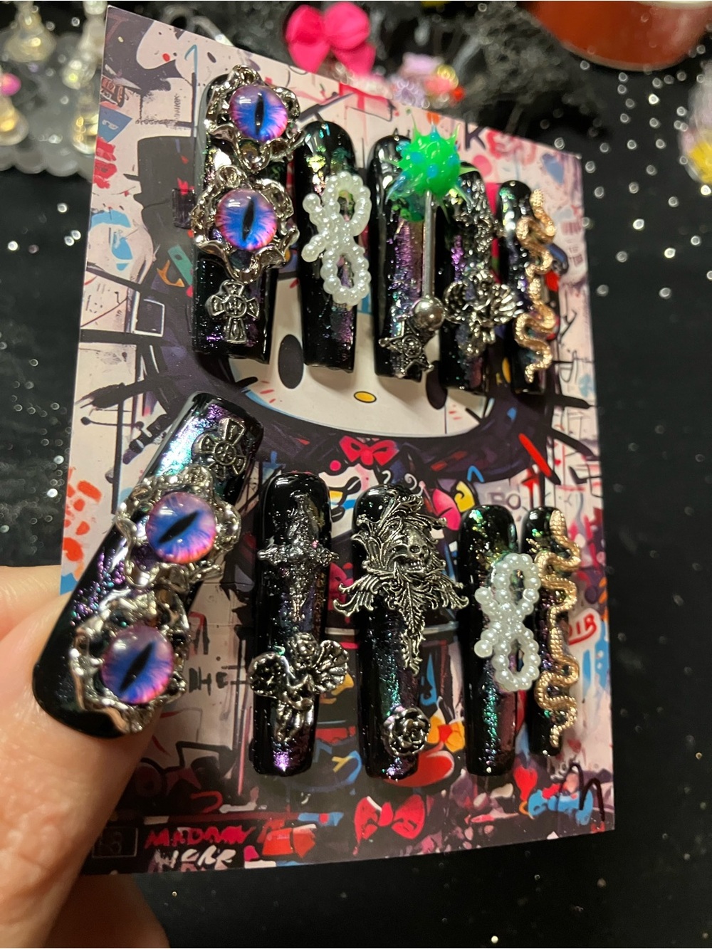 Handmade press on nails